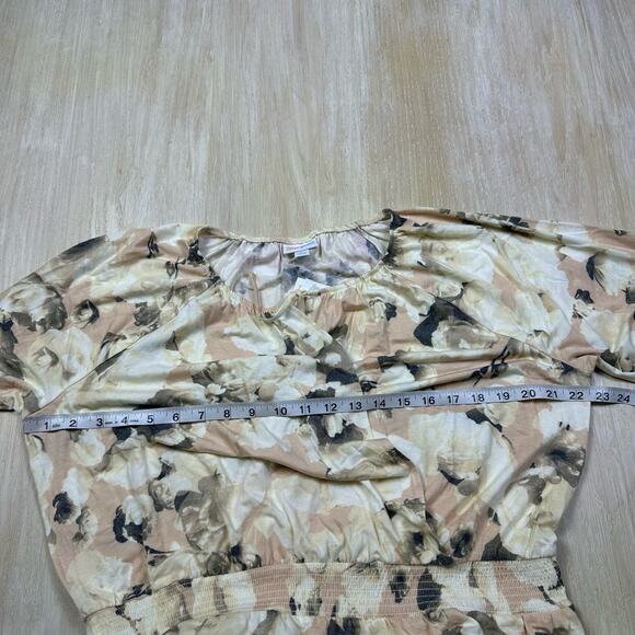 NWT LuLaRoe Jody Elegant Beach Floral Romantic Feminine Long Sleeve Dress XL - Picture 13 of 15